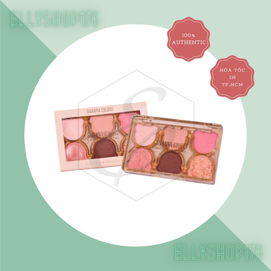 Phấn mắt SIVANNA BABY BEAR EYESHADOW (HF134)